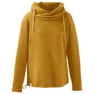 Mufflon Kusa Wollpullover f&uuml;r Damen | braun