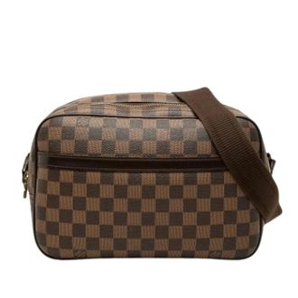 Louis Vuitton Pre-owned Reporter PM - Dames - Pre-owned - Bruin - Maat: ONE Size