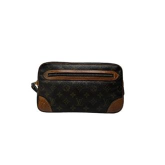 Louis Vuitton Pre-owned Clutches, female, Brown, Size: ONE SIZE Pre-owned Vintage Leather Clutch