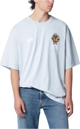 Off-white Offline Team Skate S/S Tee - Heren - T-shirts - Blauw - 3XL - Tops