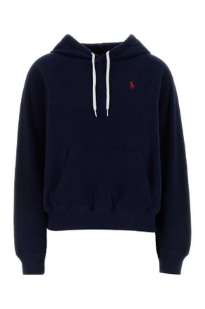 Polo Ralph Lauren Navy Blue Cotton Blend Sweatshirt