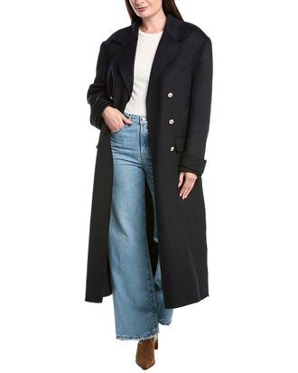 Sandro Wool Trench Coat