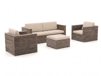 Rough Country Rustic Furniture ROUGH-C stoel-bank loungeset 4-delig