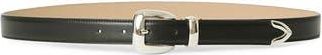 B-Low The Belt Duke Leather Belt in Black Silver at Nordstrom Rack, Size X-Large