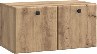 vidaXL Mueble De Tv De Pared 59,5 X 31 X 30 Cm Roble Artisan Vidaxl