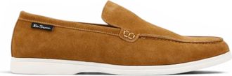 Ben Sherman Tan Su&egrave;de Loafer Schoenen Voor Heren - Amarillo
