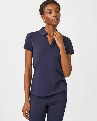 Lilly Pulitzer UPF 50+ Luxletic Frida Scallop Polo