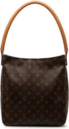 Louis Vuitton Pre-owned Looping GM - Dames - Vintage Schoudertas - Bruin - ONE Size - Vintage