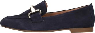 Gabor Schoenen, Dames, Blauw, 40 1/2 EU, Leer, 211 Loafers