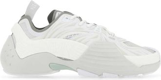 Lanvin White Fabric Sneakers