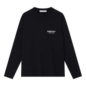 Fear of God 25FW Long Sleeve T-Shirt Black 125AS254181F
