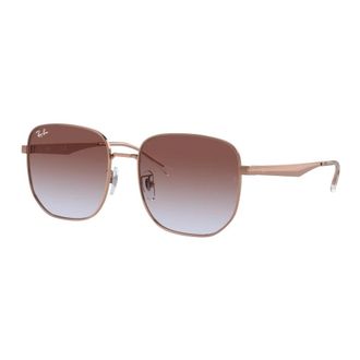 Ray-Ban Stijlvolle zonnebril Rb 3713D 9202I8 - unisex - Zonnebrillen - Geel - 57 MM - Accessoires