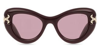 Pucci Emilio Pucci EP0212 81S Womens Sunglasses Burgundy Size 50