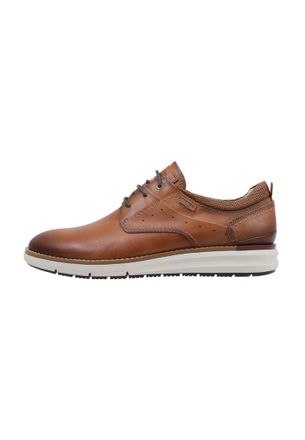 Pikolinos MANACOR Leather Lace-up Shoes for Men, Brandy, 47 EU