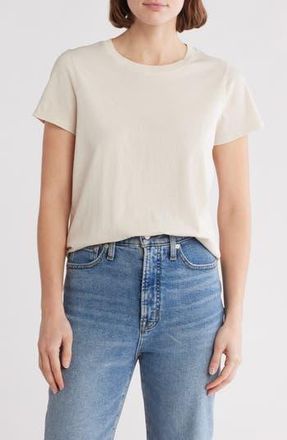 Madewell Vintage Crewneck Cotton T-Shirt in Dove at Nordstrom Rack, Size X-Large
