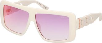 Guess GU00109 21Z Womens Sunglasses White Size 60