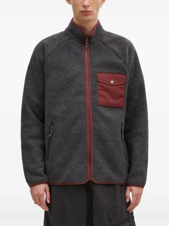 Fj&auml;llr&auml;ven Felpa con zip - Grigio