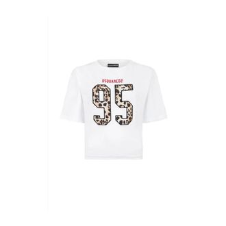 Dsquared2 Mujer, Camisetas, Blanco, Talla: S
