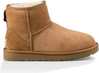 UGG Classic Mini II Boot - Dames - Winterlaarzen - Bruin - 40 EU - Wol - Schoenen
