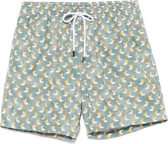 Barba Uomo, Costumi da bagno, Verde, L, new