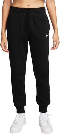 Nike Phoenix fleece-joggingbroek met middelhoge taille voor dames (Zwart)
