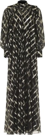 Alberta Ferretti Dames, Jurken, Zwart, Maat: 2XS Zijde