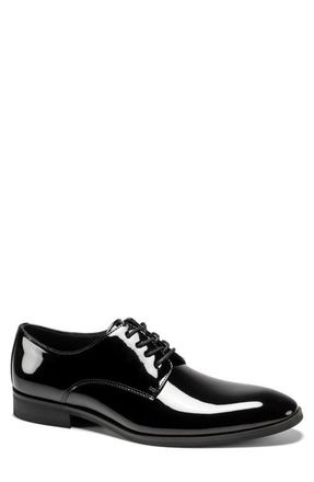 Kenneth Cole Reaction Hogart Derby in Black Patent at Nordstrom, Size 11.5