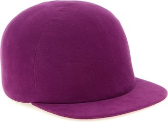 Balenciaga Womens Purple Cotton Cap (baseball Hat)