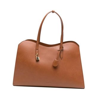 Stella McCartney Stella McCartney, Tote Bags, female, Brown, Size: ONE SIZE Stella McCartney Bags.. Leather Brown