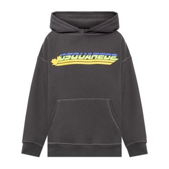 Dsquared2 Sudadera con capucha - Sweatshirts & Hoodies - Hombre - Gris - 2XL
