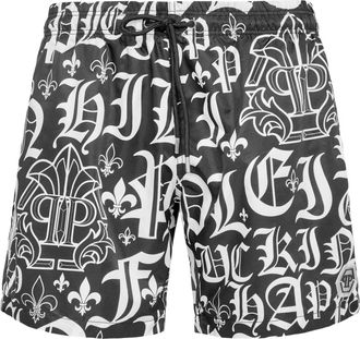 Philipp Plein Costume da bagno Boxer - Nero