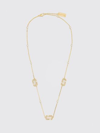 Marc Jacobs Collana Marc Jacobs in ottone con strass incastonati
