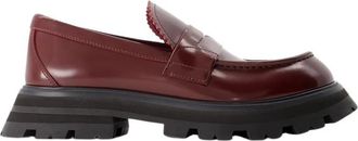 Alexander McQueen Loafers - Dames - Loafers - Rood - 37 EU - Leer - Schoenen