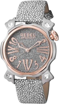 Rebel Rockers Coney Island Quartz Silver Dial Mens Watch RB104-5011
