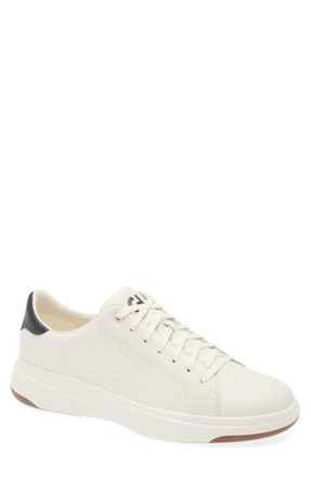 Cole Haan Grandpro Tennis 2.0 Sneaker in Ivory /Black /Ivory at Nordstrom, Size 10.5