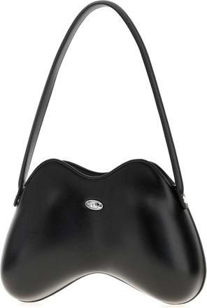 Diesel Womens Tracolla Shoulder Bag Black Fabric
