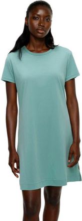 tentree Birchwood Dress in Turquoise Sky at Nordstrom, Size X-Large