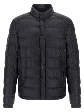 Moncler Dark Blue Quilted Jacket