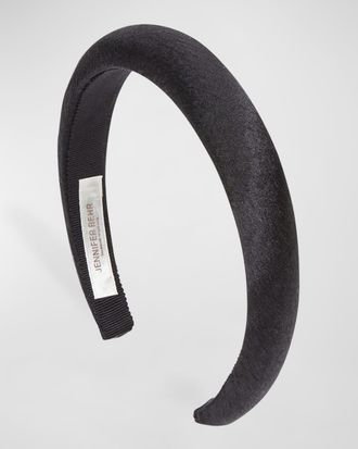 Jennifer Behr Tori Silk Satin Headband