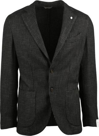 L.B.M. 1911 Giacca Stondata - Heren - Blazers - Bruin - 2XL - Katoen - Jassen