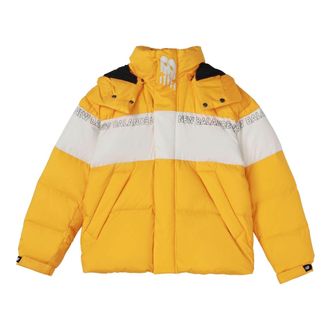 New Balance Colorblock Padded Jacket Asia Sizing Yellow White NP943011-MY
