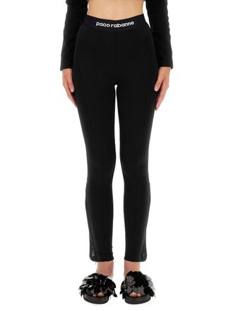 Paco Rabanne Slim Fit Logo Pants
