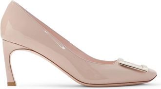 Roger Vivier Belle Trompette Pump - Dames - Pumps - Roze - 40 EU - Leer - Schoenen