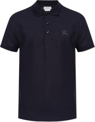 Burberry Eddie Polo - Heren - Polos - Blauw - XS - Katoen - Tops