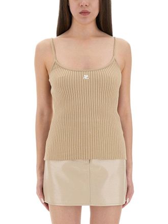 Courrèges Reedition Knit Tank Top
