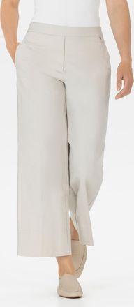 Stehmann Stoffhose STEHMANN Fabienne3-700, Damen, Gr. 36, N-Gr, kalk, Web, Obermaterial: 65% Baumwolle, 31% Polyamid, 4% Elasthan, unifarben, normal 7/8-L&auml;nge,