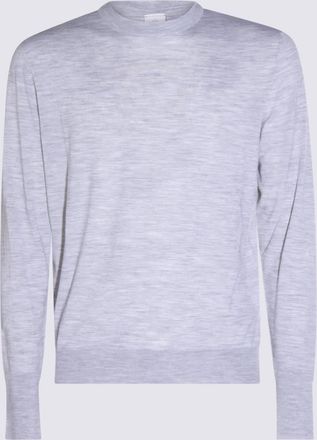 Eleventy Grey Wool Knitwear