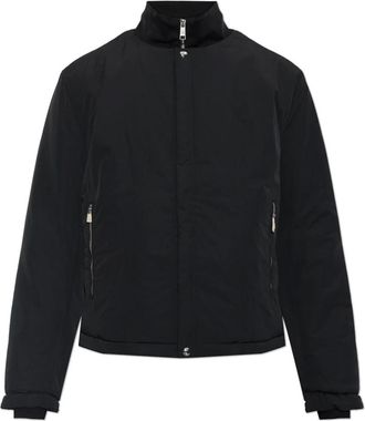 AllSaints Ge&iuml;soleerd jack Rusland - Heren - Jassen - Zwart - Maat: XL Leer