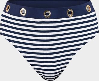 La Blanca Sail High-Waist Bikini Bottoms