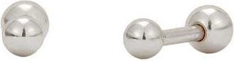 Made by Mary Live In Stud Earrings in Silver at Nordstrom